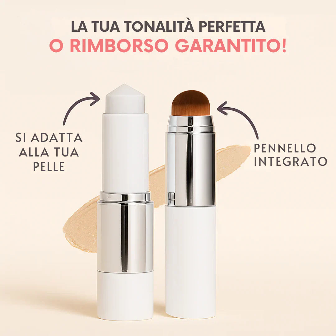 Mirasia Shop™ - Fondotinta Stick 2 in 1 per Pelle Matura